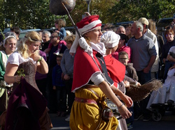 Fête médiévale du roi de l'oiseau et Pradelle 2015