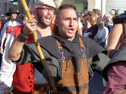 Fête médiévale du roi de l'oiseau et Pradelle 2015