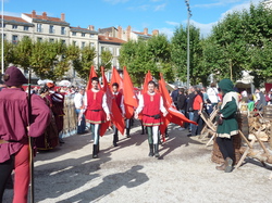 Fête médiévale du roi de l'oiseau et Pradelle 2015